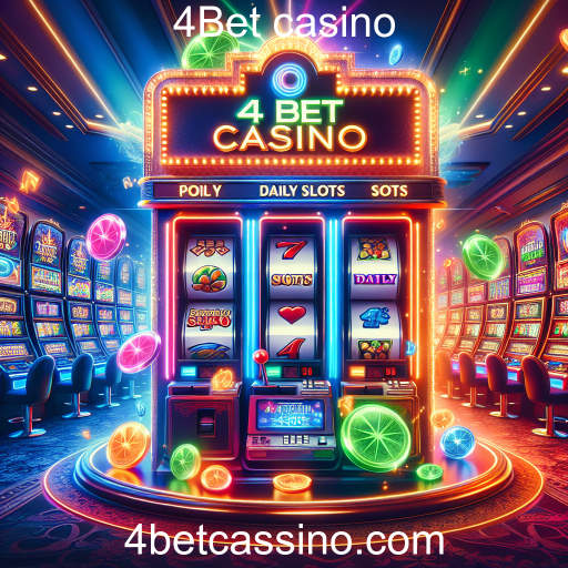 Experimente a Emoção dos Slots Diários no 4Bet Casino